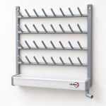 Framework with Rows of Pegs & Two Holes for Wall Mounting